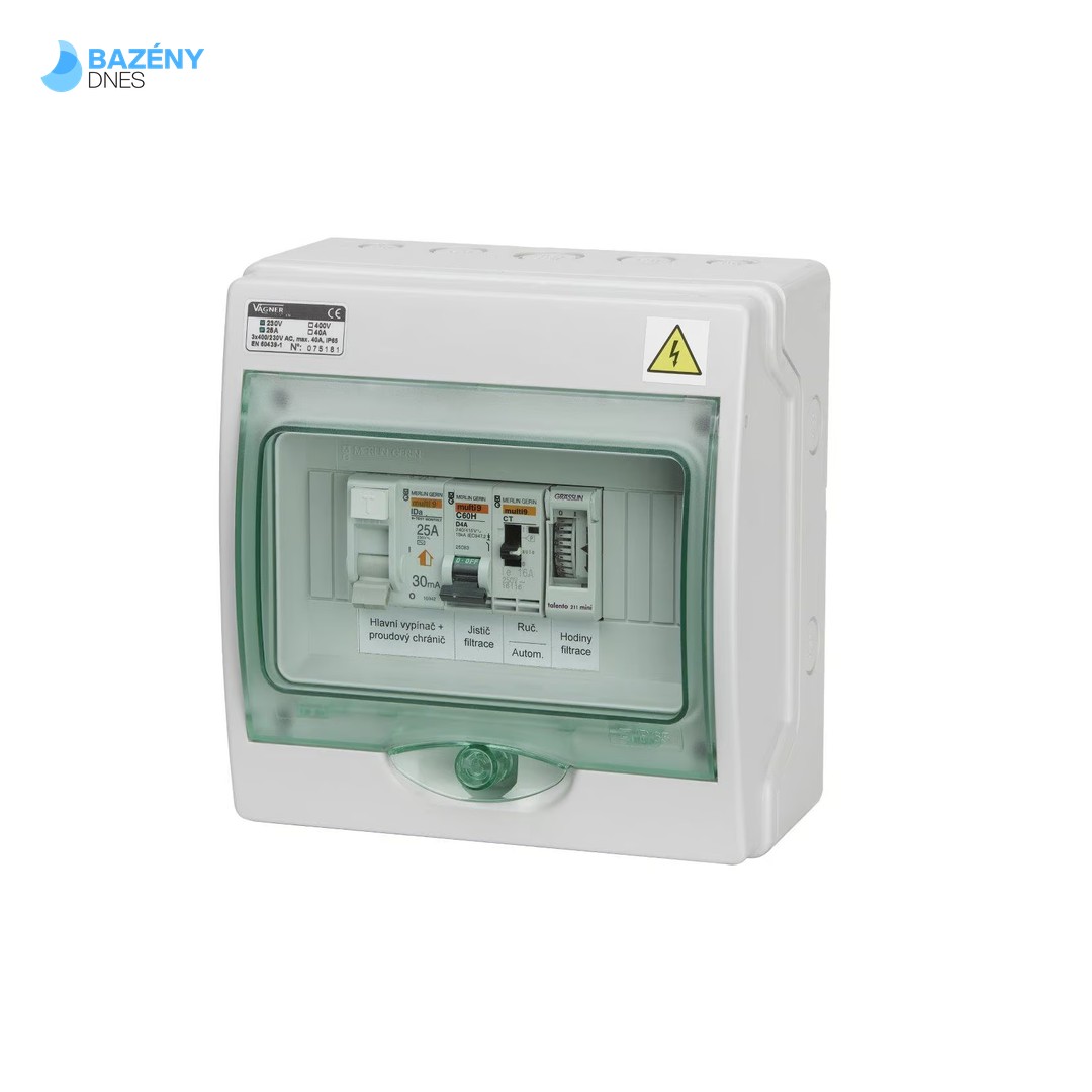 Automatické ovládání pro filtraci/světlo - F1S