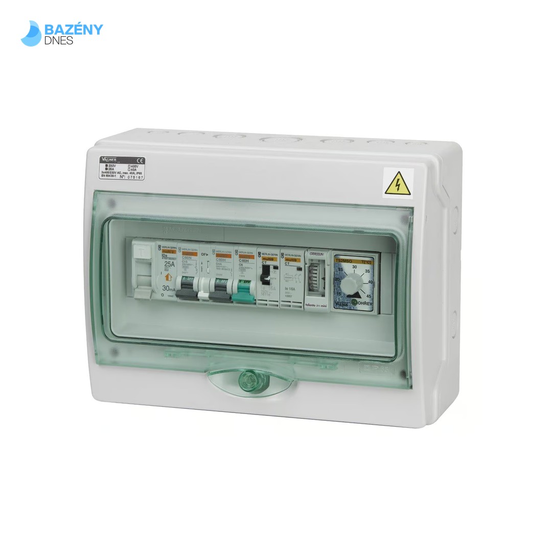 Automatické ovládání pro filtraci/protiproud - F1P3