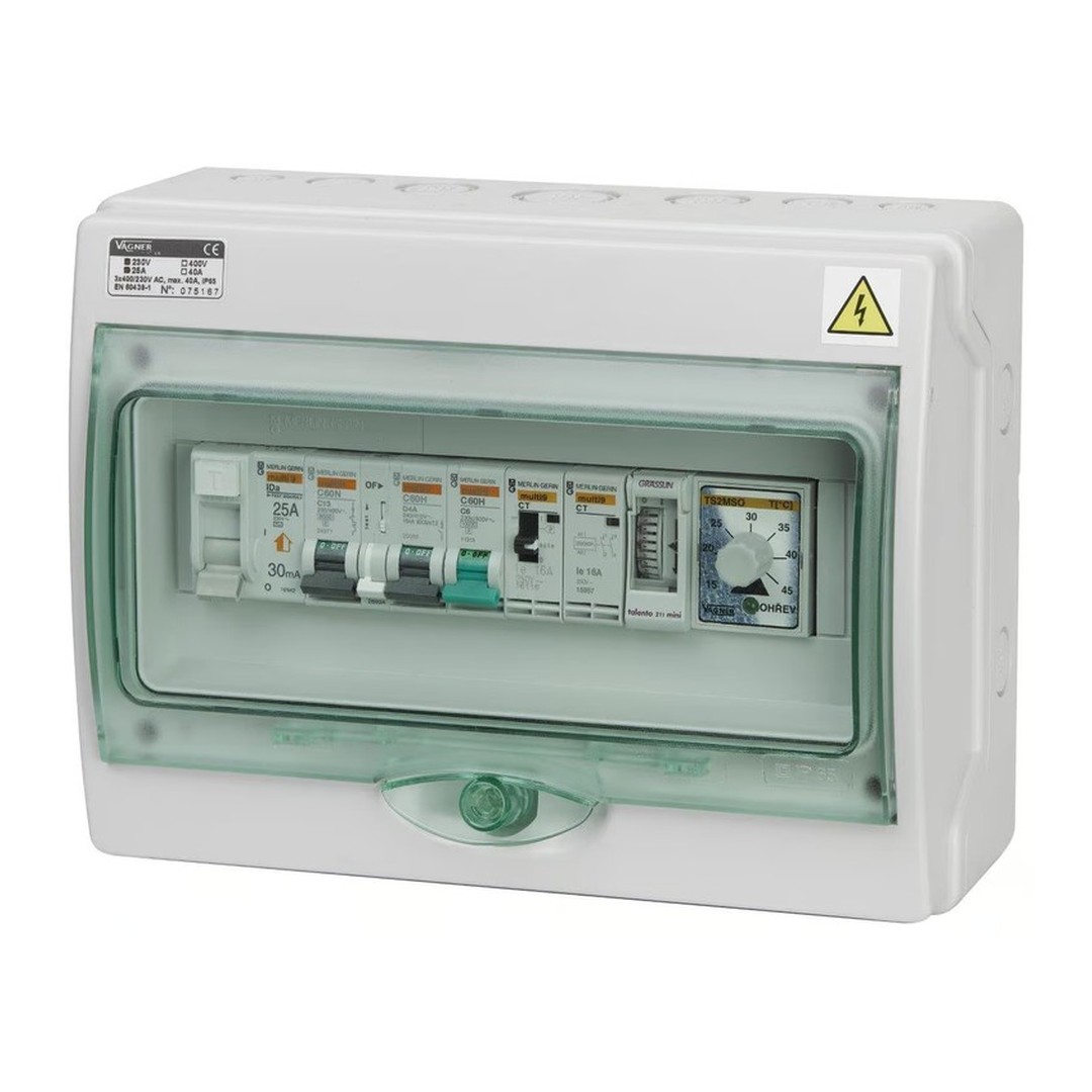 Automatické ovládání pro filtraci/světlo/protiproud - F3SP3