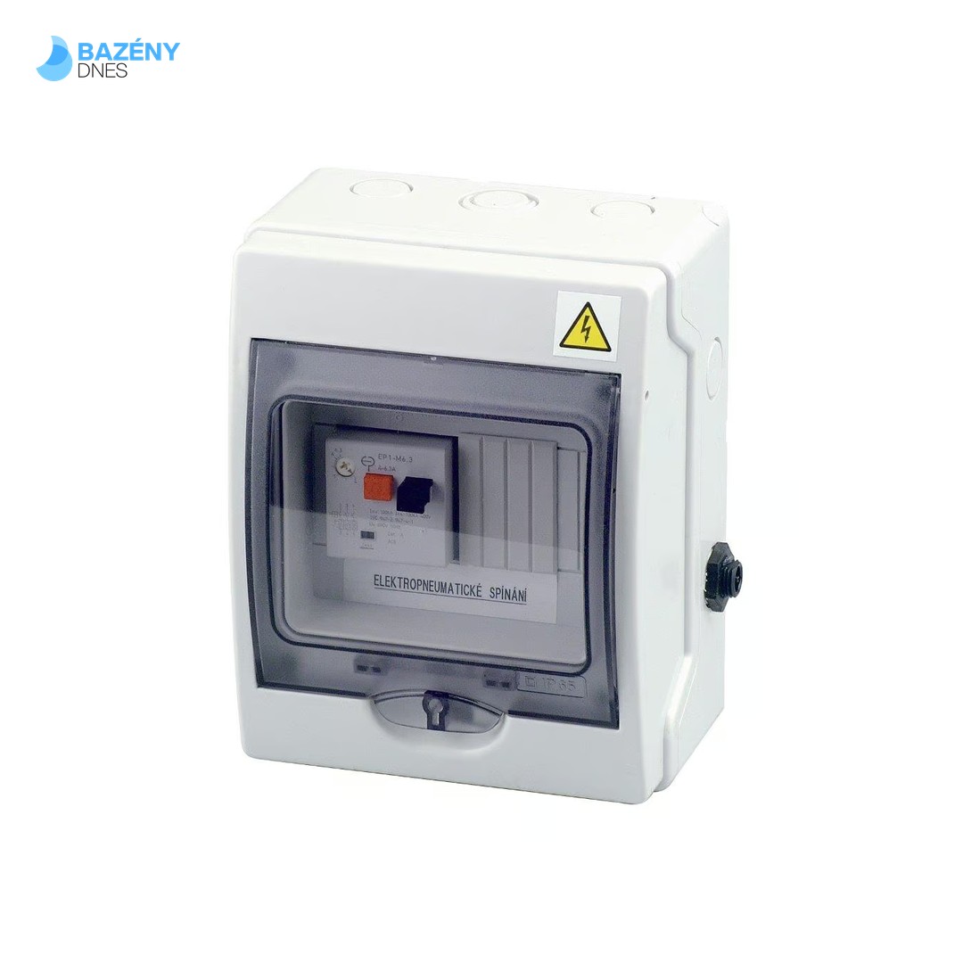 El. ovládání - spínání protiproudu 9 - 14A, IP65, tlakový spínač;1, 2 - - 2, 6kW 2