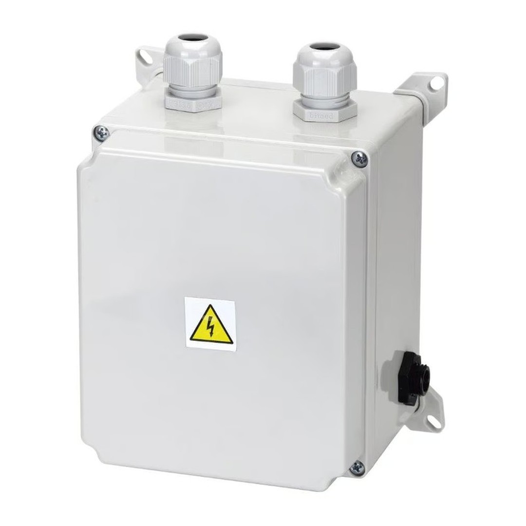 El. ovládání - spínání protiproudu 9 - 14A, IP65, tlakový spínač;1, 2 - - 2, 6kW