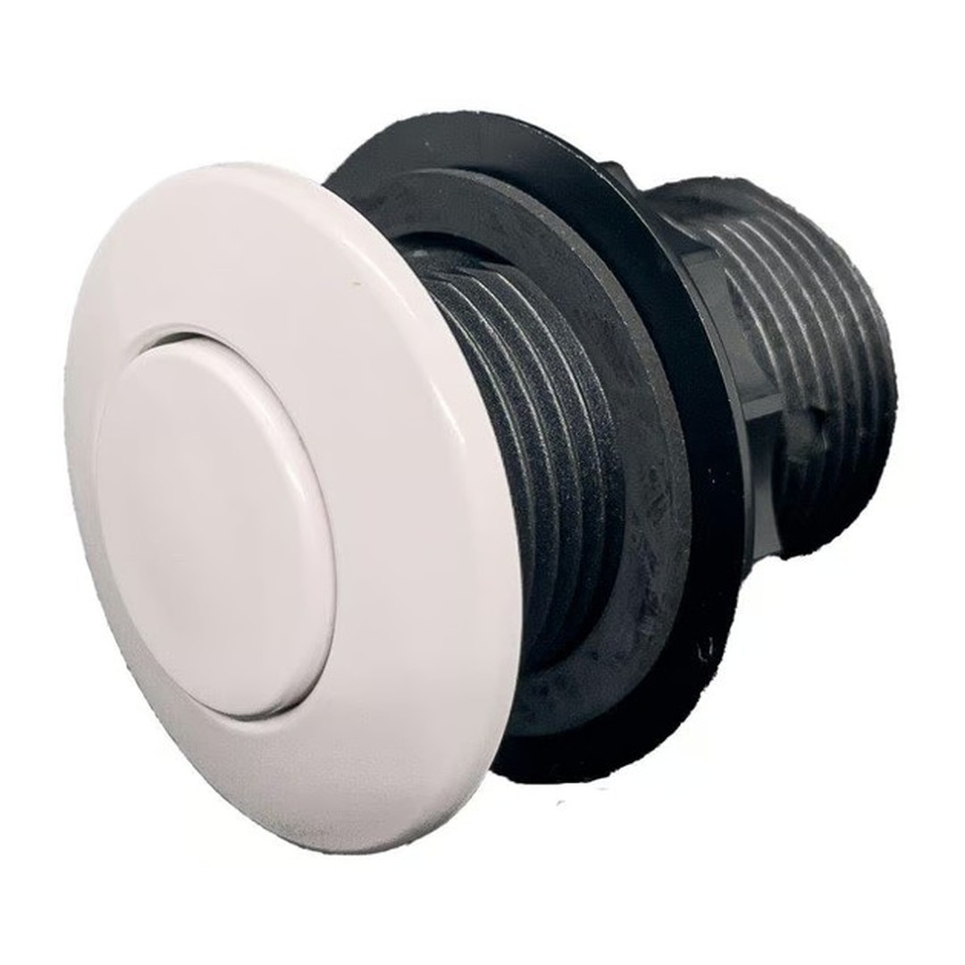 Pneumatické tlačítko BÍLÉ (nevystouplé)