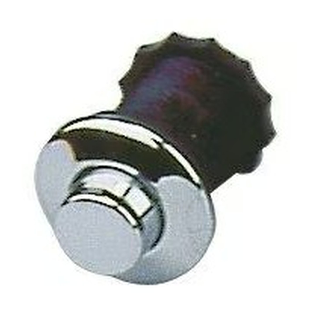 Pneumatické tlačítko CHROM (vystouplé)