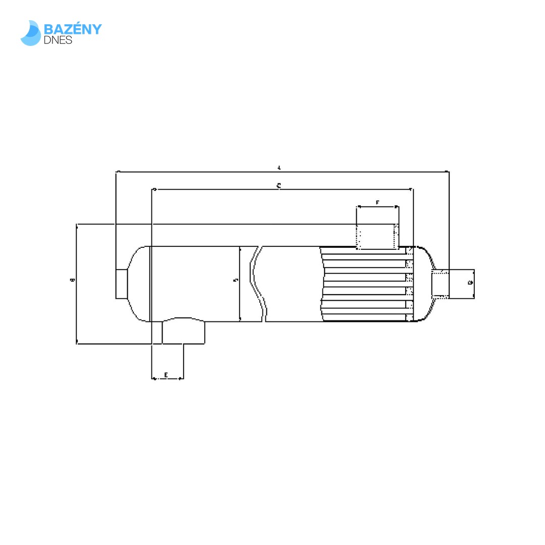 Tepelný výměník OVB 45, 13, 0 kW, (11 000 kcal.) 3