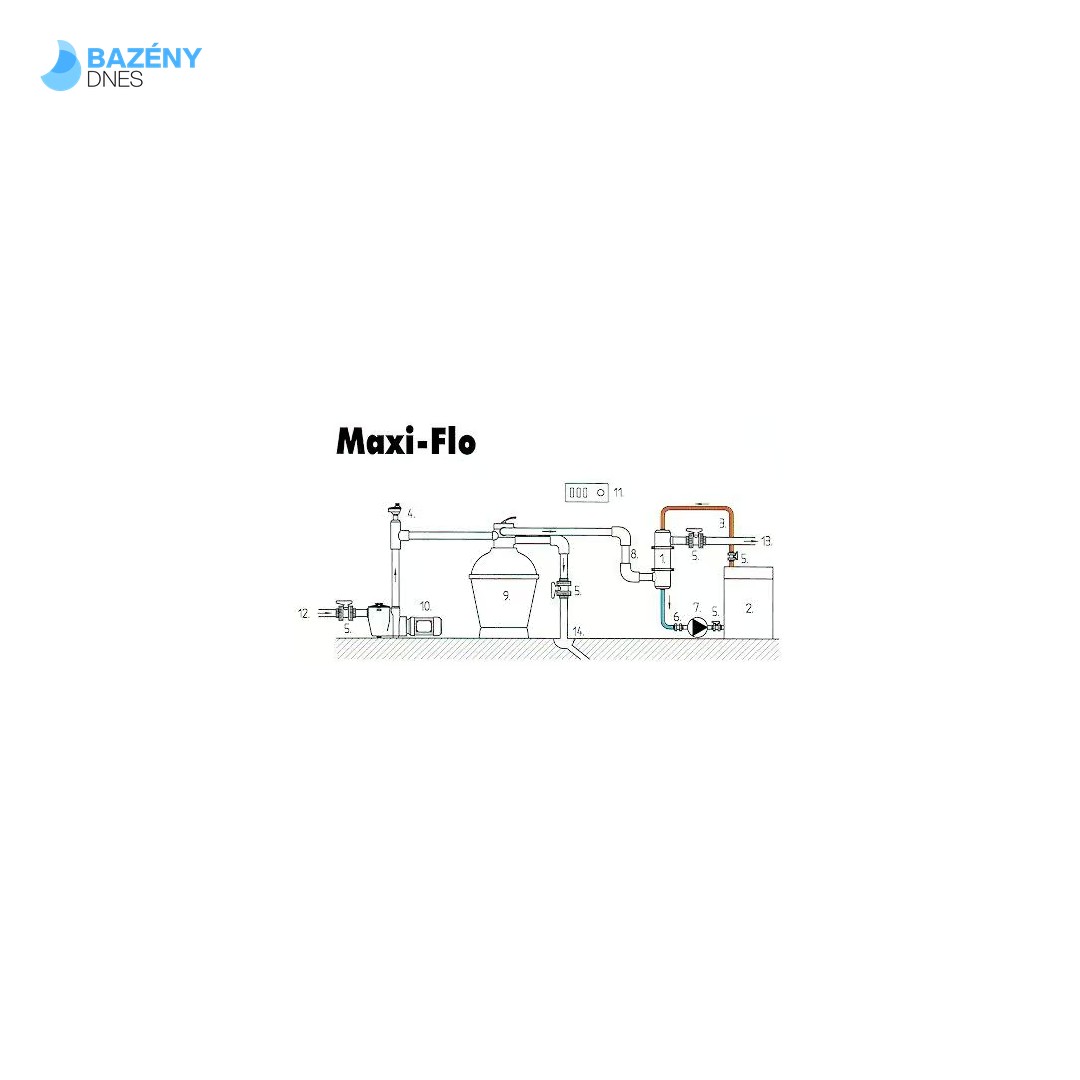 Tepelný výměník Maxi - Flo 40 kW 6