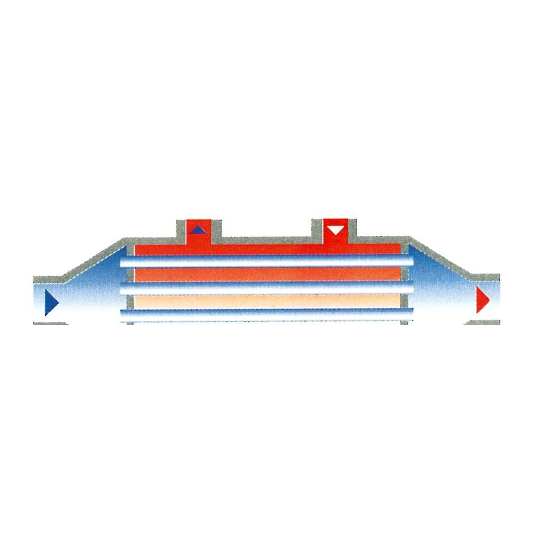 Tepelný výměník ZODIAC HEAT LINE; Titan 20 kW, zpětný ventil součástí 2