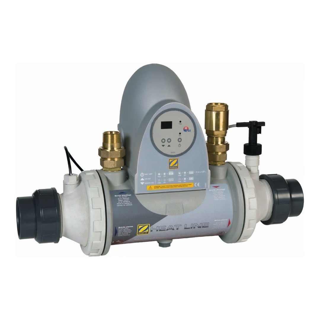 epelný výměník ZODIAC HEAT LINE Kompakt bez oběhového čerpadla; Titan 20 kW 3