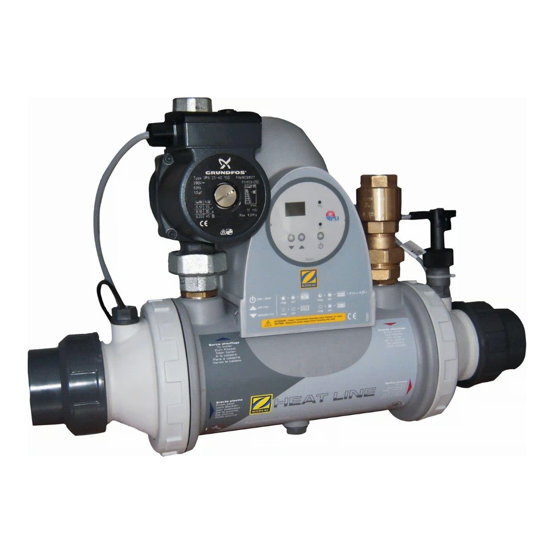 Tepelný výměník ZODIAC HEAT LINE Kompakt s oběhovým čerpadlem; Titan 40 kW 3
