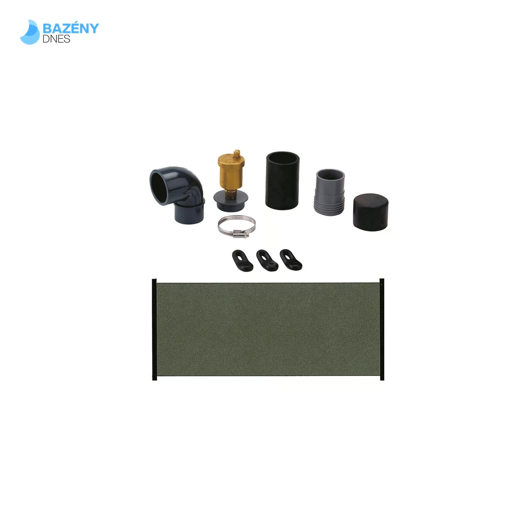 Sada solárních kolektorů SC 4, 0 m x 1, 2 m (2ks)