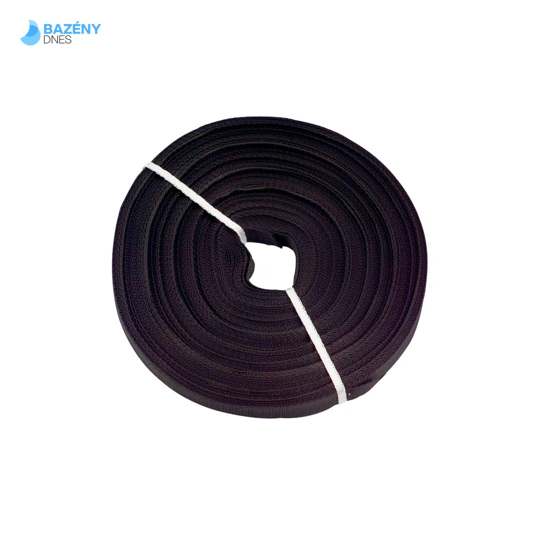 Tkaloun pro uchycení solárního kolektoru – 1 m černý (baleno po 50 m)