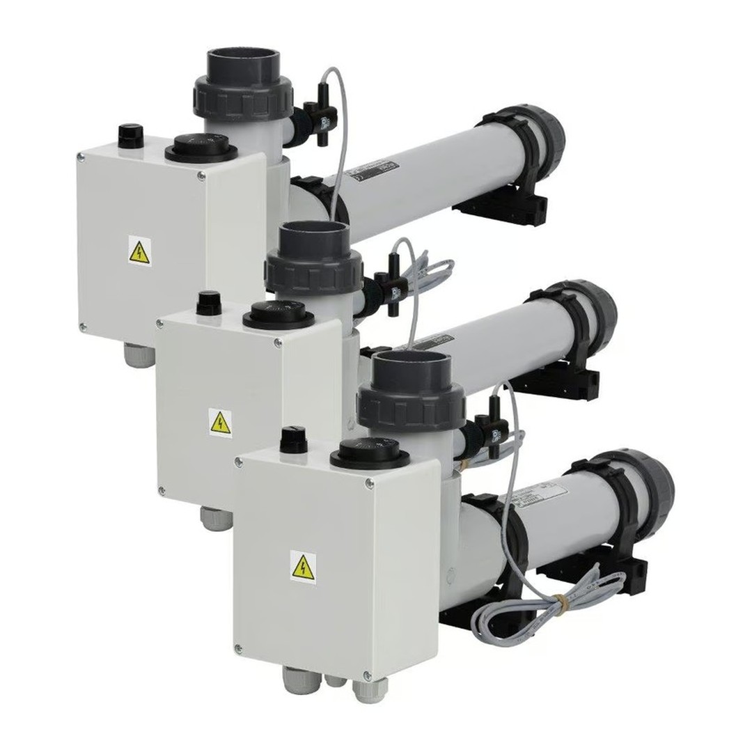 Topení EOVTi - 6, 6 kW, 3 x 230 V, Titan s el. průtokovou klapkou