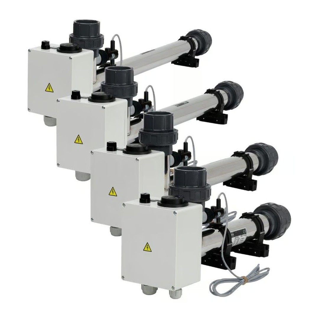 Topení EOVk - 9, 9 kW 400 V, nerez, s el. průtokovou klapkou