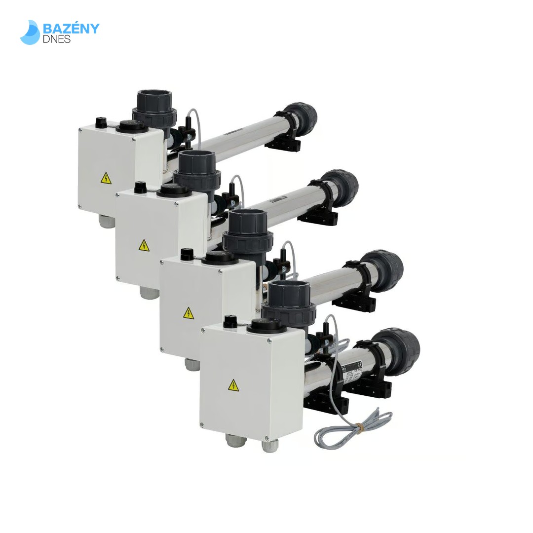 Topení EOVk - 12, 12 kW 400 V, nerez, s el. průtokovou klapkou