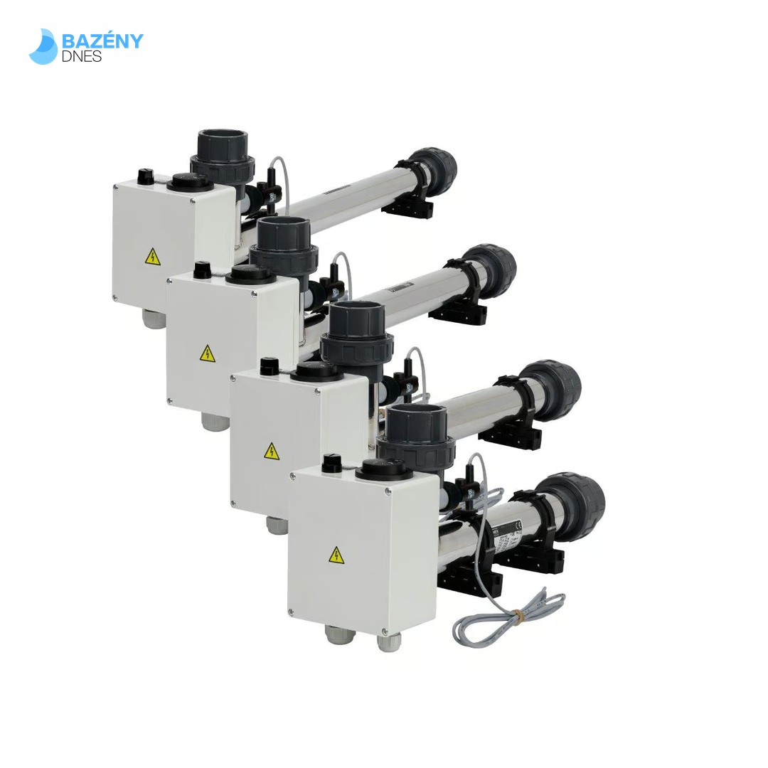 Topení EOVk - 18, 18 kW 400 V, nerez, s el. průtokovou klapkou