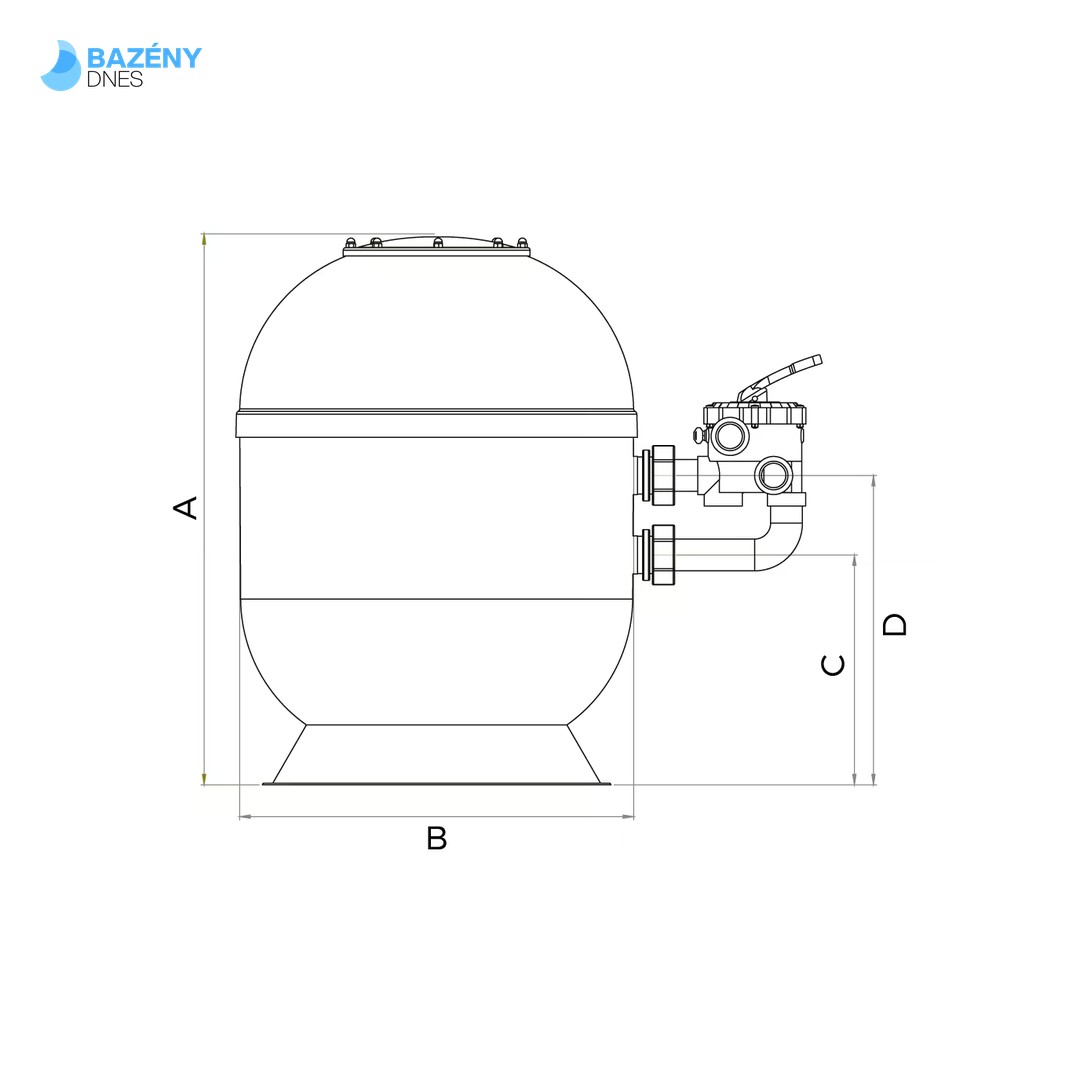 Filtrační nádoba LISSA 510 2