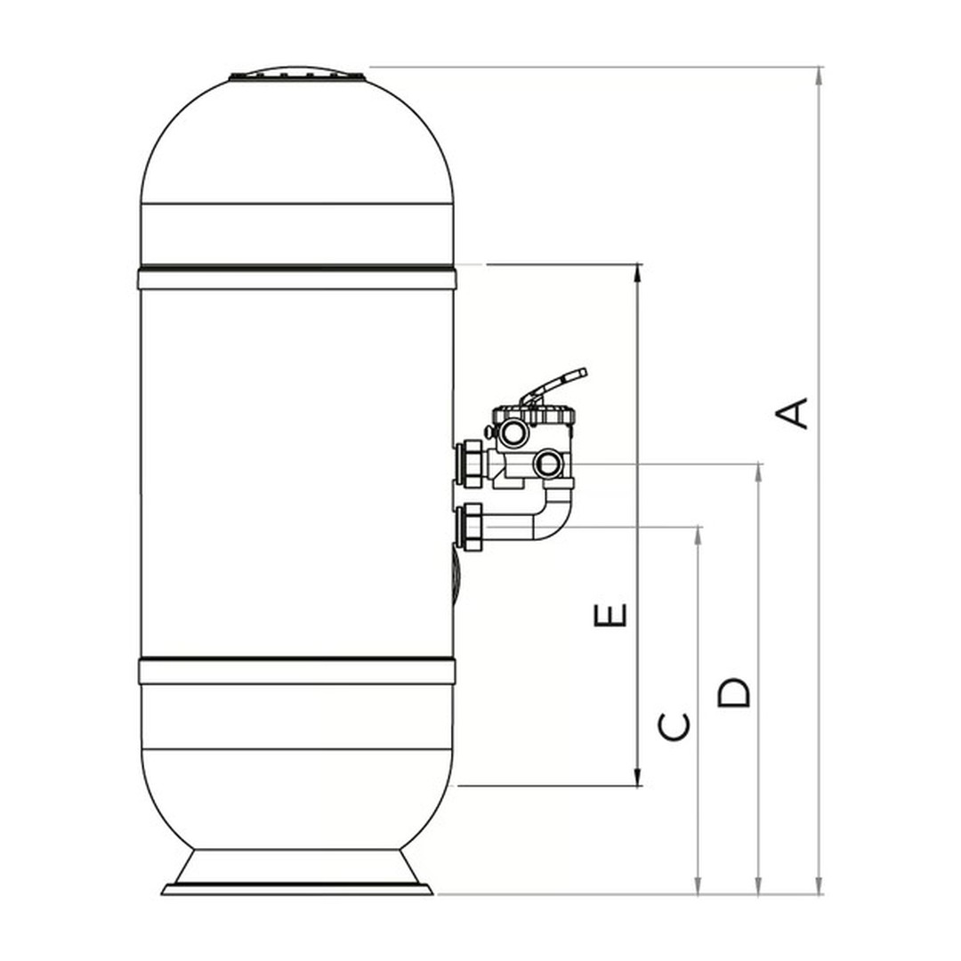 Filtrační nádoba NISSA ECO 620 2