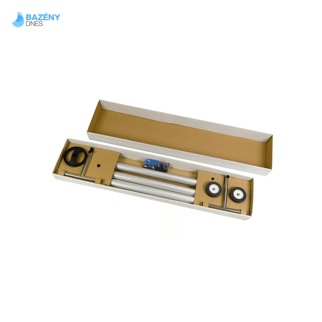 Navíjecí zařízení s teleskop. tyčí "sestav si sám", pojízdné, 2, 7–3, 6m