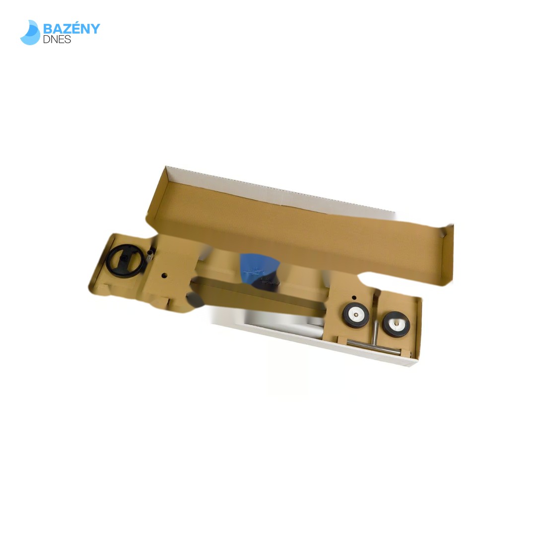 Navíjecí zařízení s teleskop. tyčí "sestav si sám", pojízdné, 3, 7–4, 6m