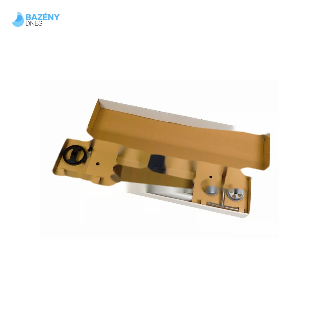 Navíjecí zařízení s teleskop. tyčí "sestav si sám", pojízdné, 3, 7 - - 5, 4m