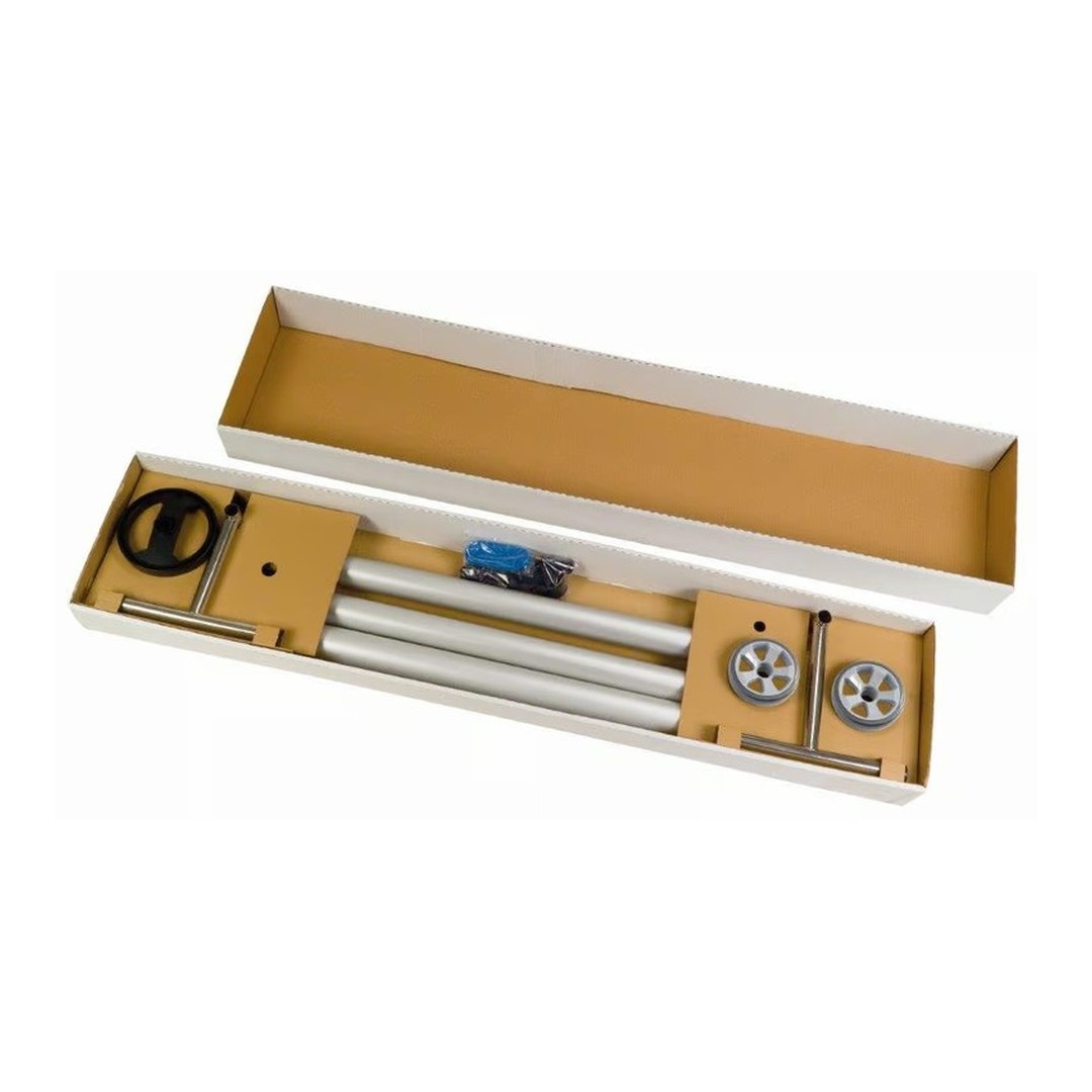 Navíjecí zařízení s teleskop. tyčí "sestav si sám", pojízdné, 3, 7 - - 5, 4m