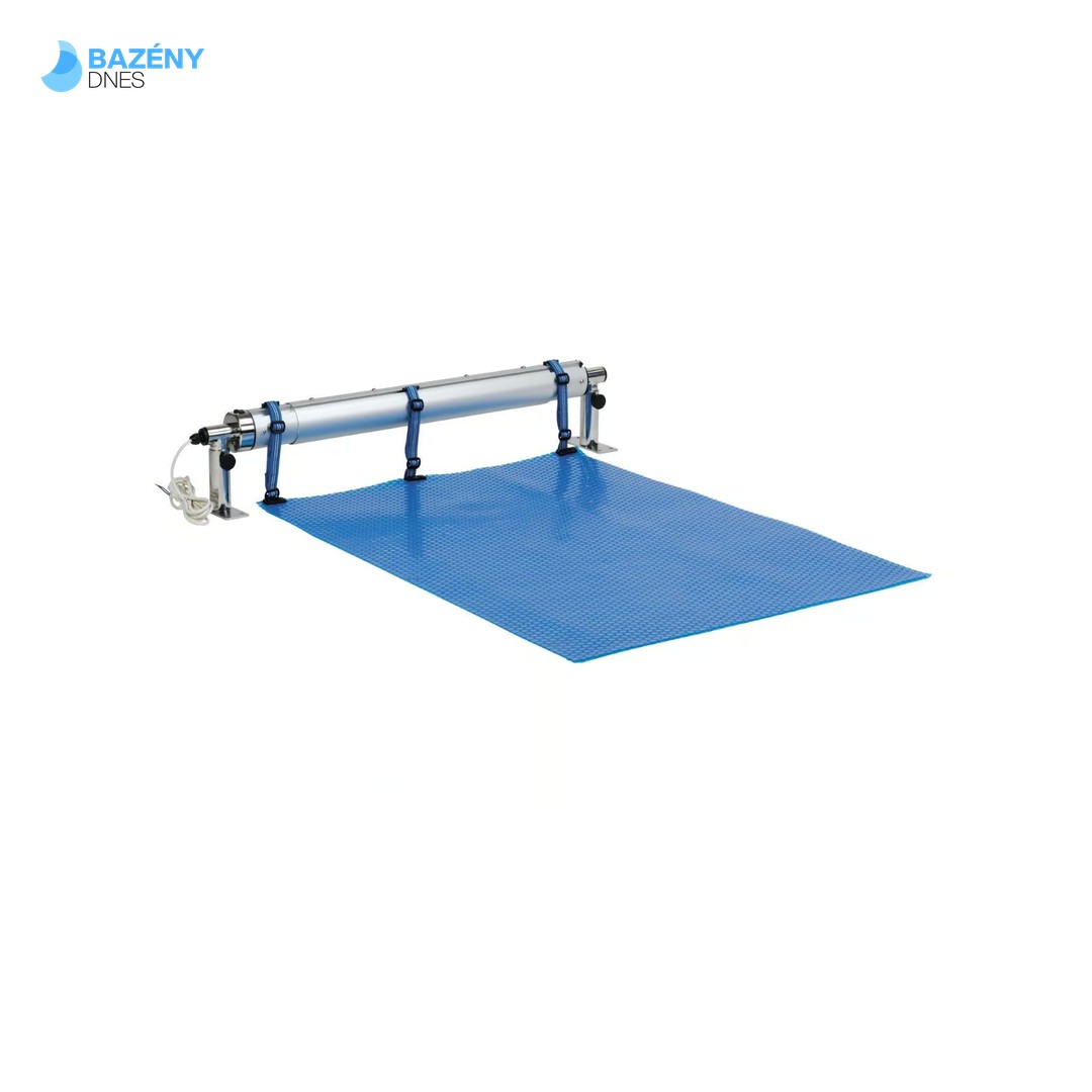 Navíjecí zařízení s el. pohonem a teleskopickou tyčí - 2, 7 - 4, 4 m - nastavitelná výška