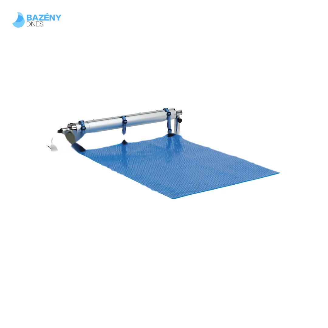 Navíjecí zařízení s el. pohonem a teleskopickou tyčí - 2, 7 - 4, 4 m - nastavitelná výška