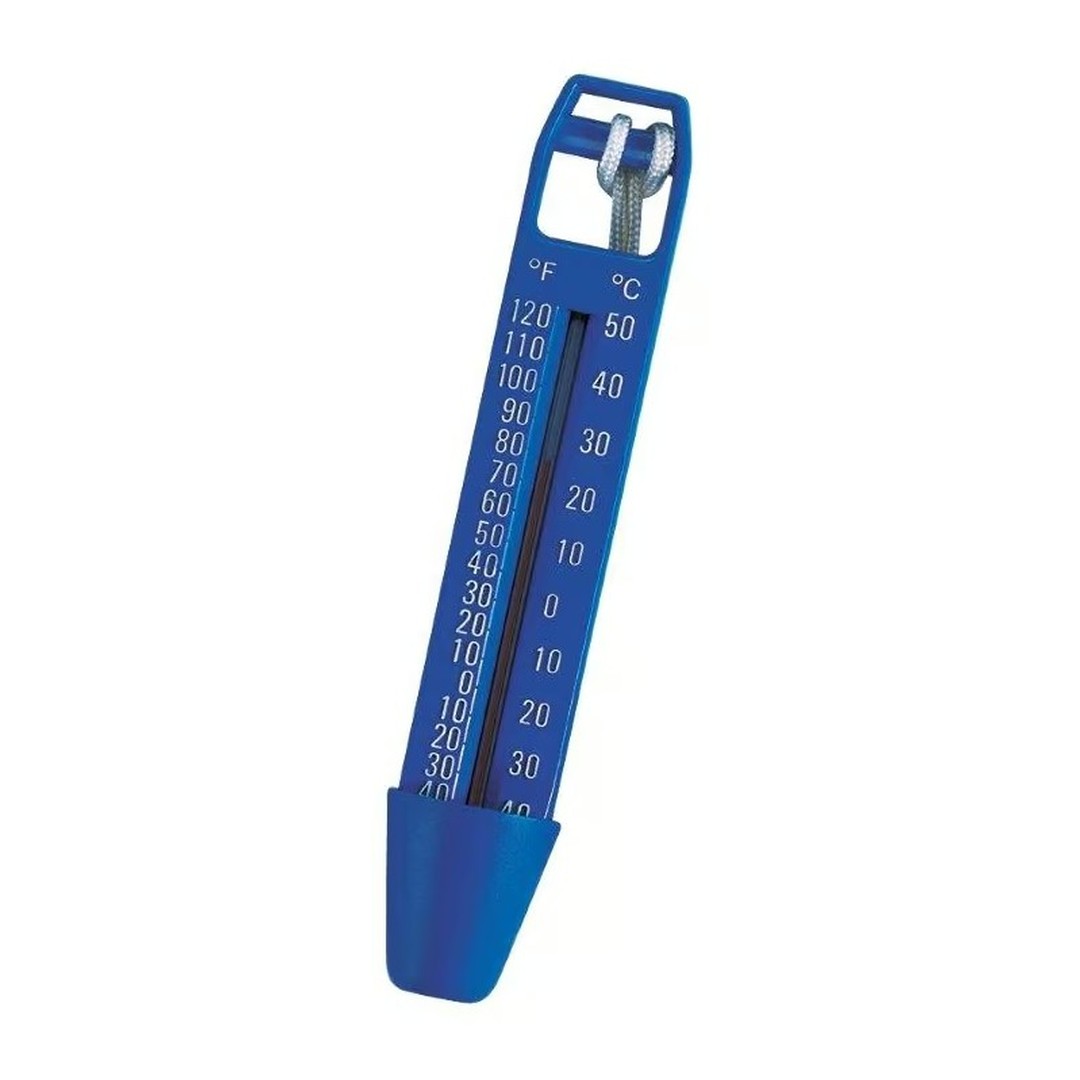 Teploměr modrý 25 cm – neplovoucí