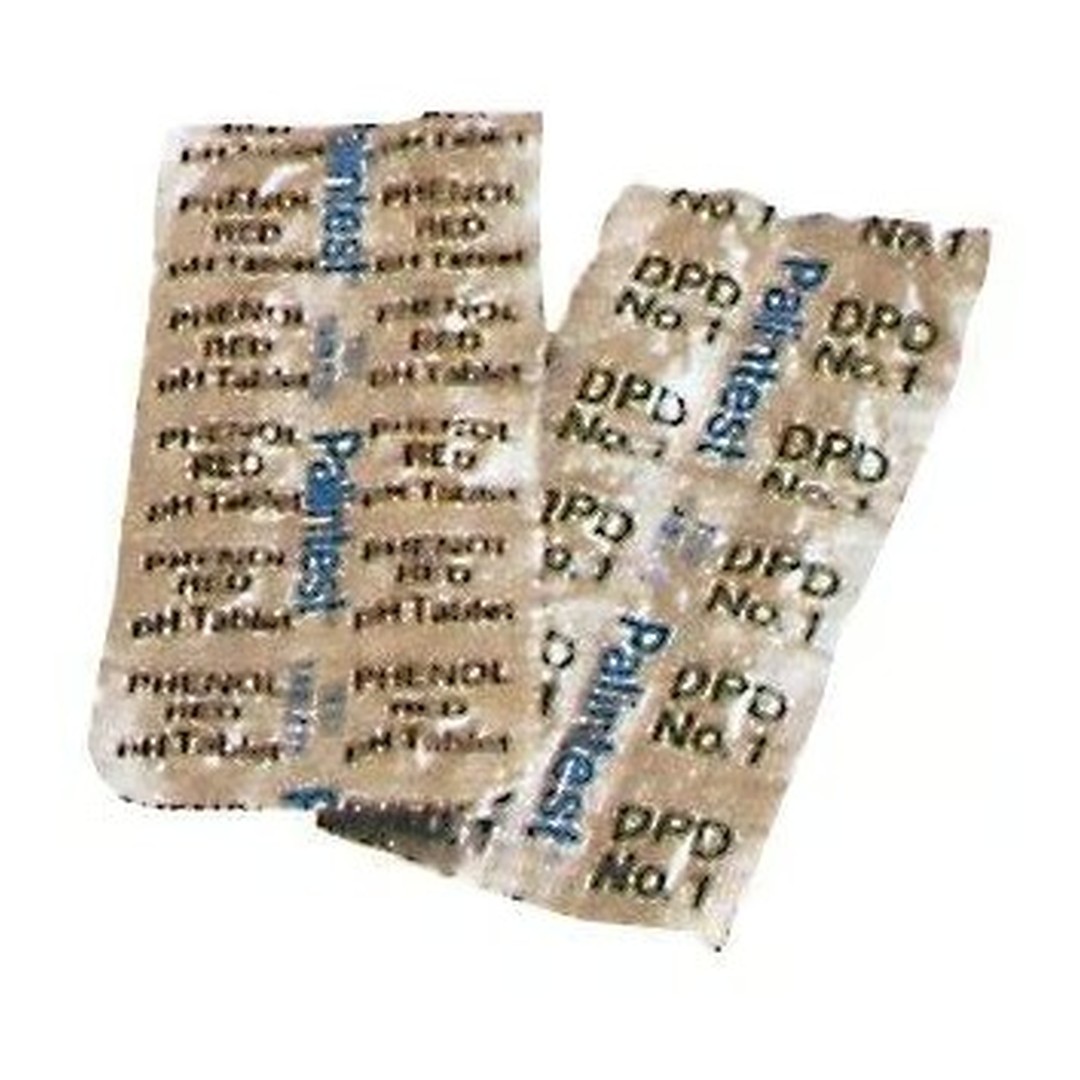 Test tablety DPD č. 1 Cl - - 10 ks (volný chlor)