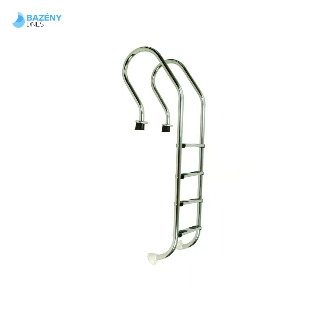 Žebřík nerez Mixta s pouzdrem 4 stupňový, AISI 304