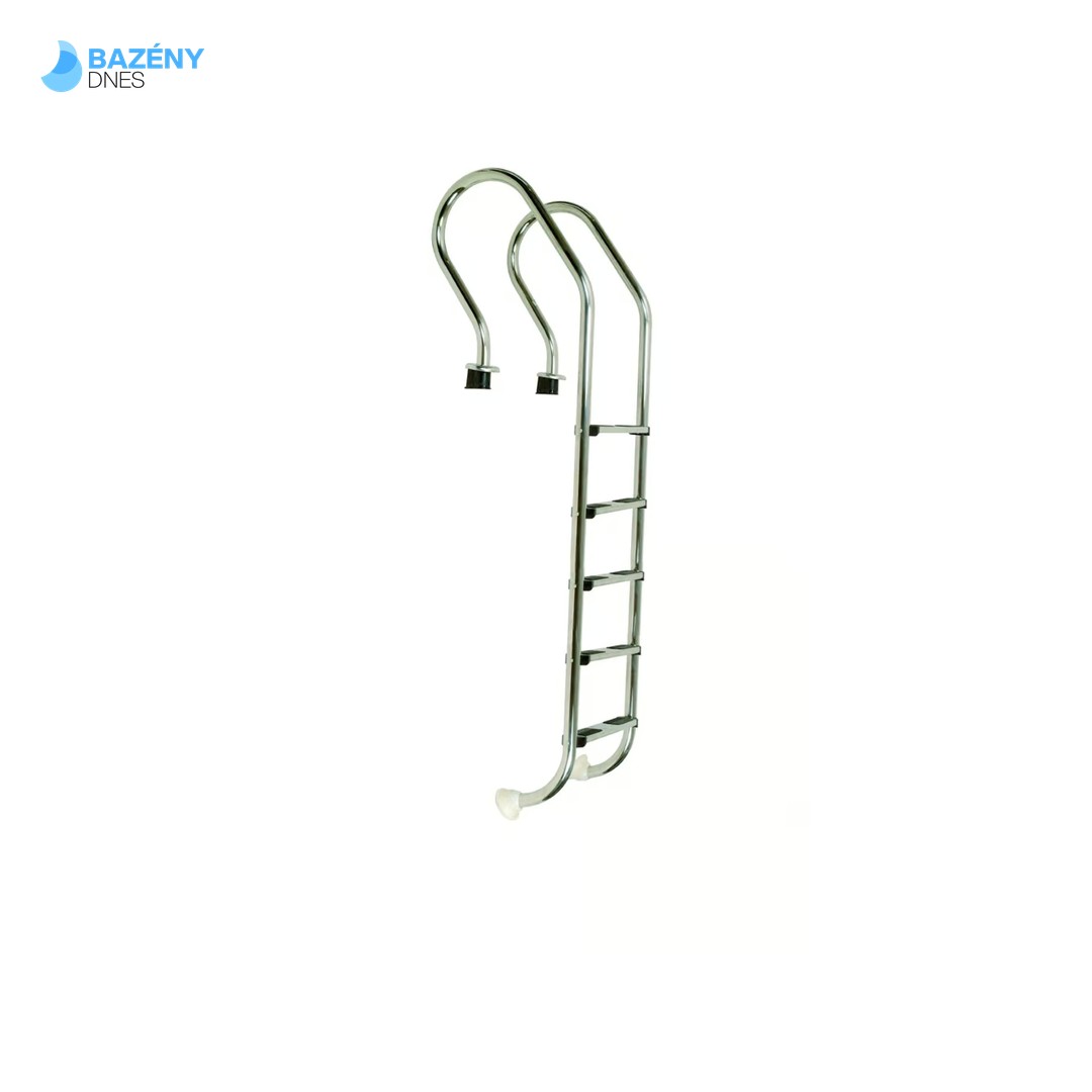 Žebřík nerez Mixta s pouzdrem 5 stupňový, AISI 304