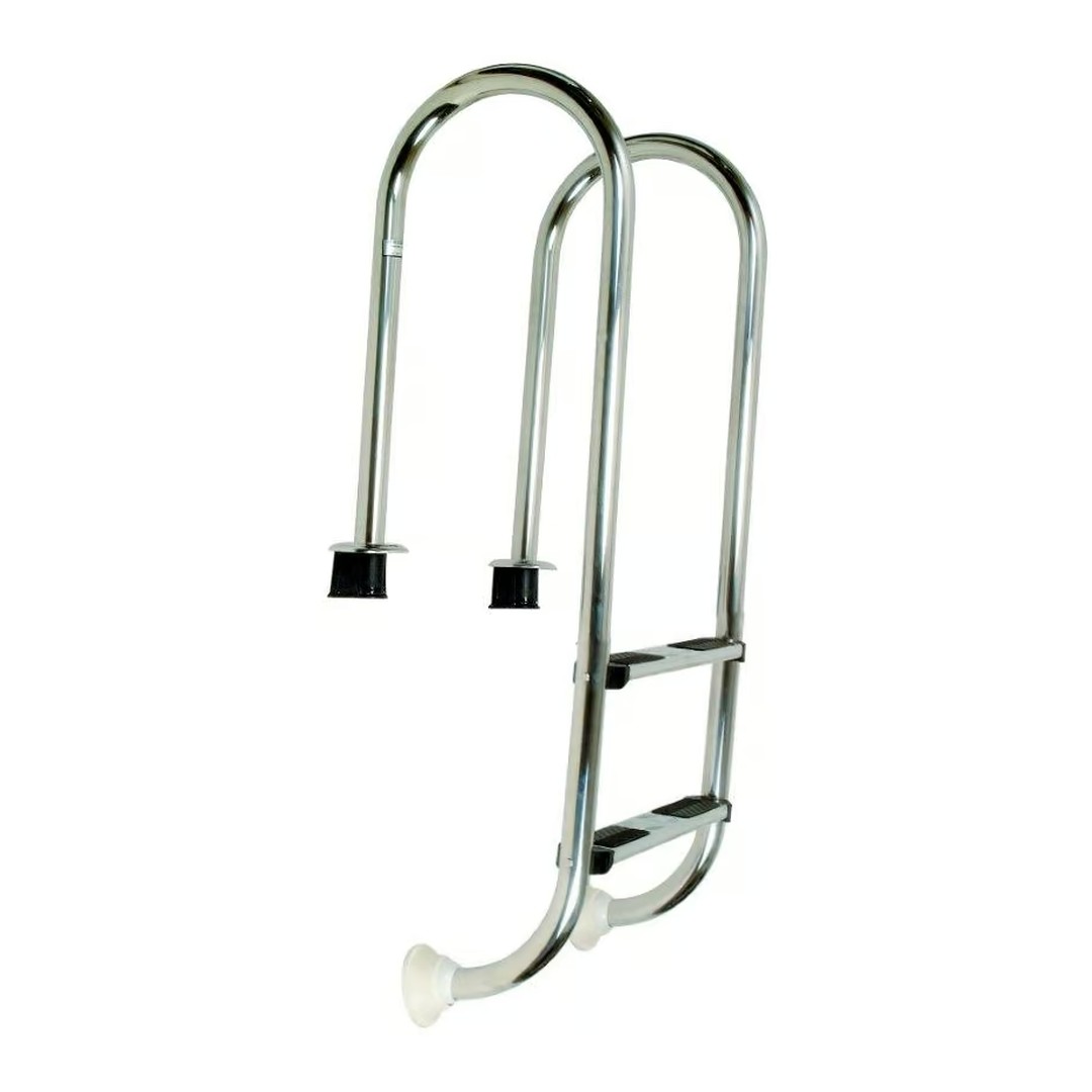 Žebřík nerez Muro (Slim) s pouzdrem 2 stupňový, AISI 304 4