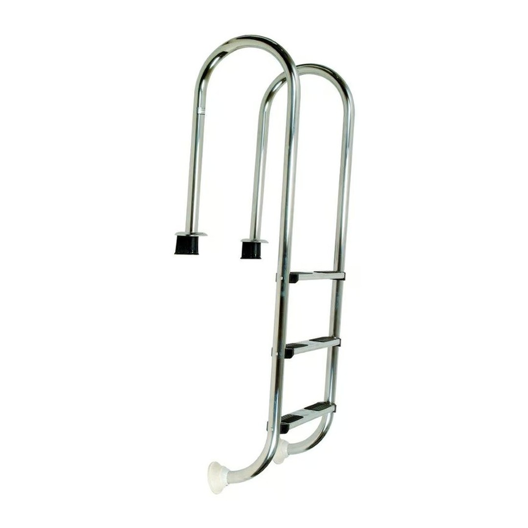 Žebřík nerez Muro (Slim) s pouzdrem 3 stupňový, AISI 304