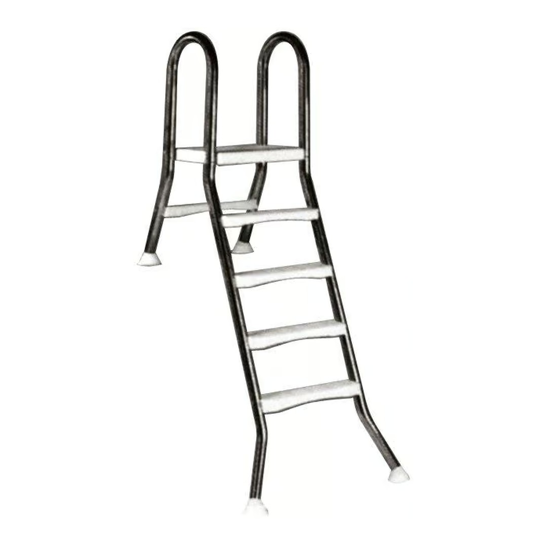 Žebřík ESP pro nezapuštěné bazény, 4+1 stupeň, pro bazény 1, 2 m výšky, AISI 304 3