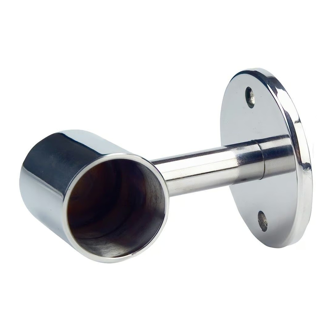 Nerez přírubové úchyty zábradlí - - koncový zaslepený pravý 3