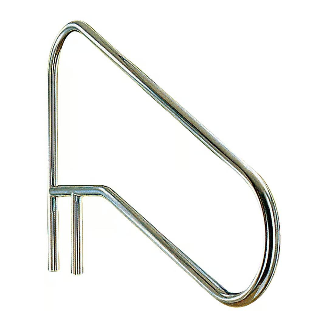 Žebříkové madlo 1360mm s pouzdrem a rozetou AISI 316 - 1ks