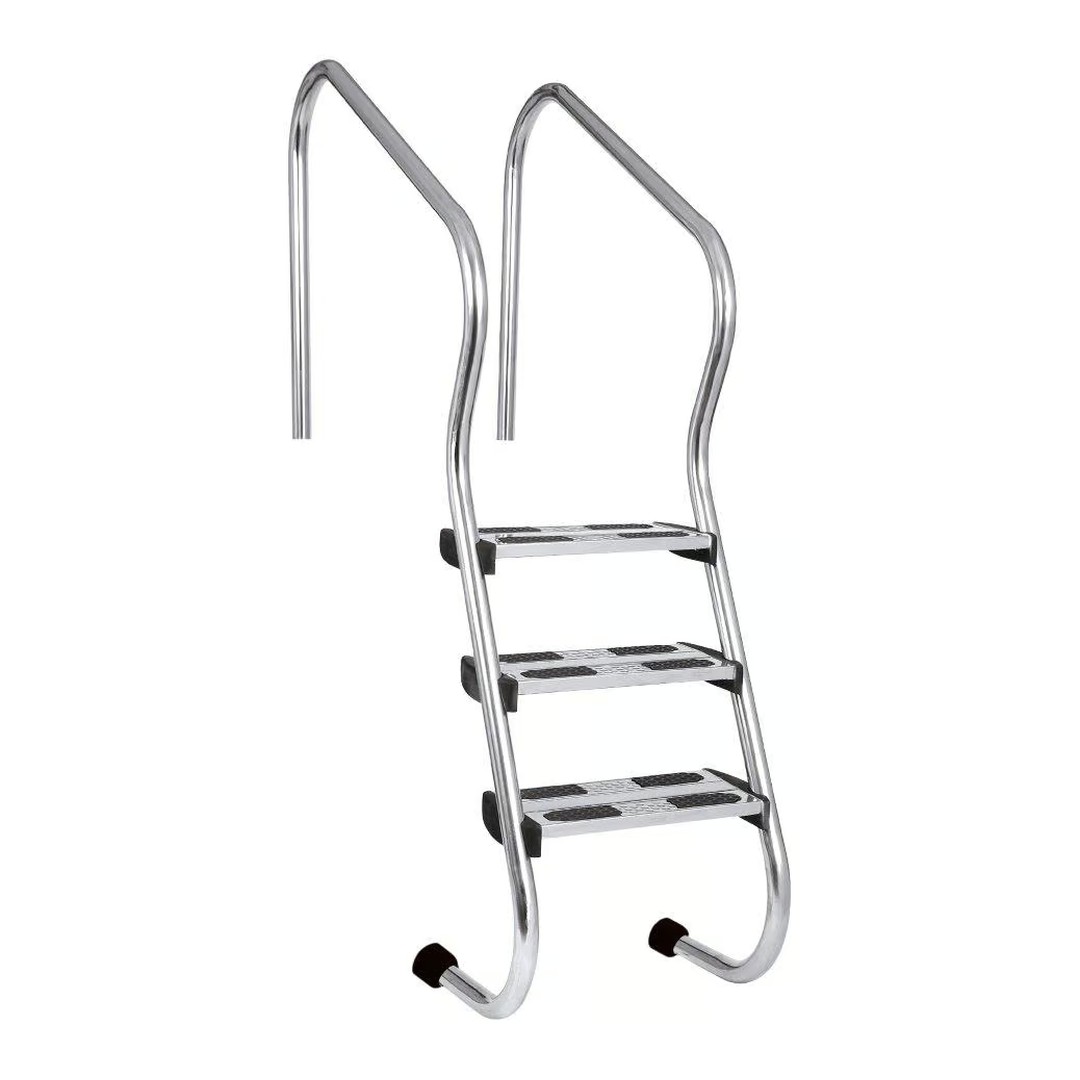 Žebřík nerez Ergo s pouzdrem 3 stupňový, AISI 316 5