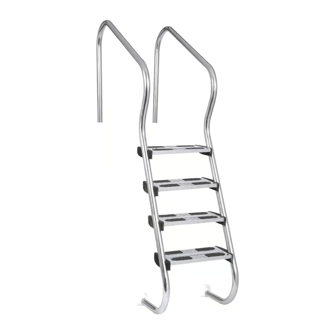 Žebřík nerez Ergo s pouzdrem 4 stupňový, AISI 316 4