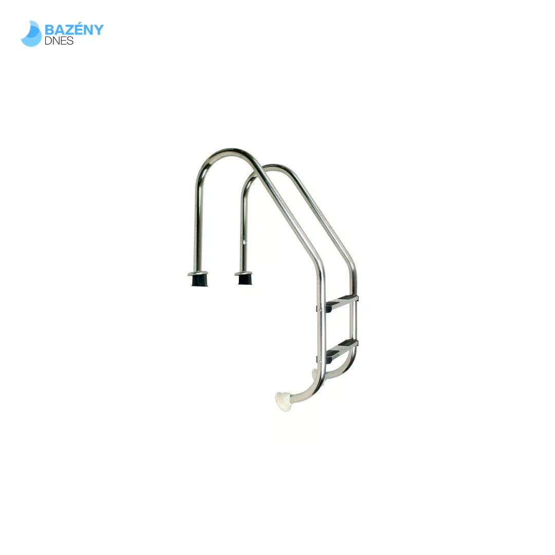 Žebřík nerez Standard s pouzdrem 2 stupňový, AISI 316