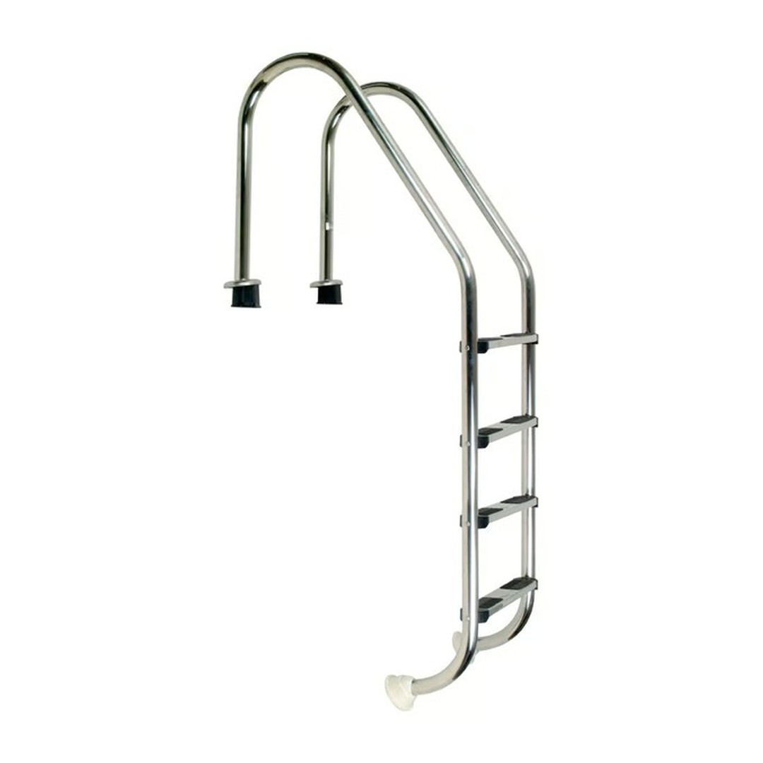 Žebřík nerez Standard s pouzdrem 4 stupňový, AISI 316