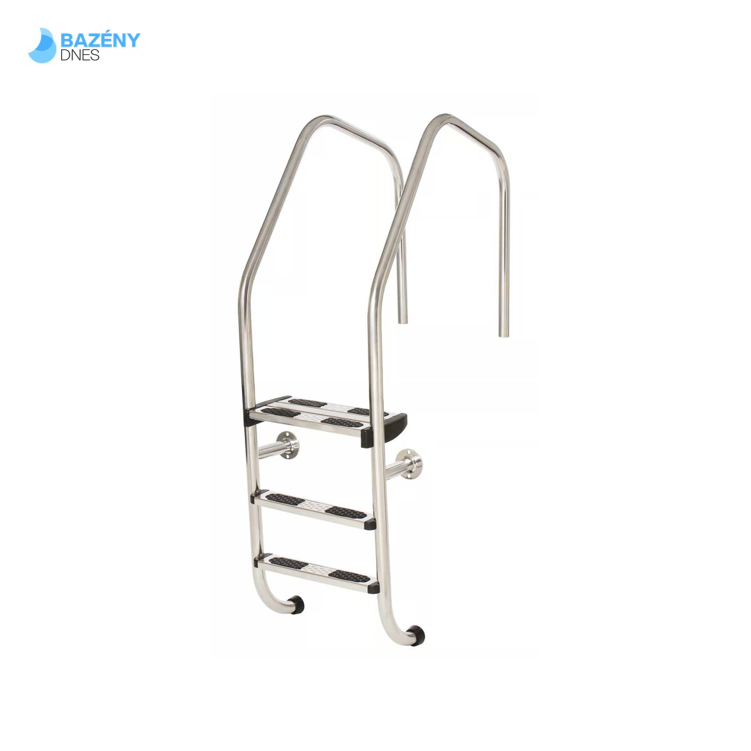 Žebřík nerez Munich - 3 stupňový (AISI 316)
