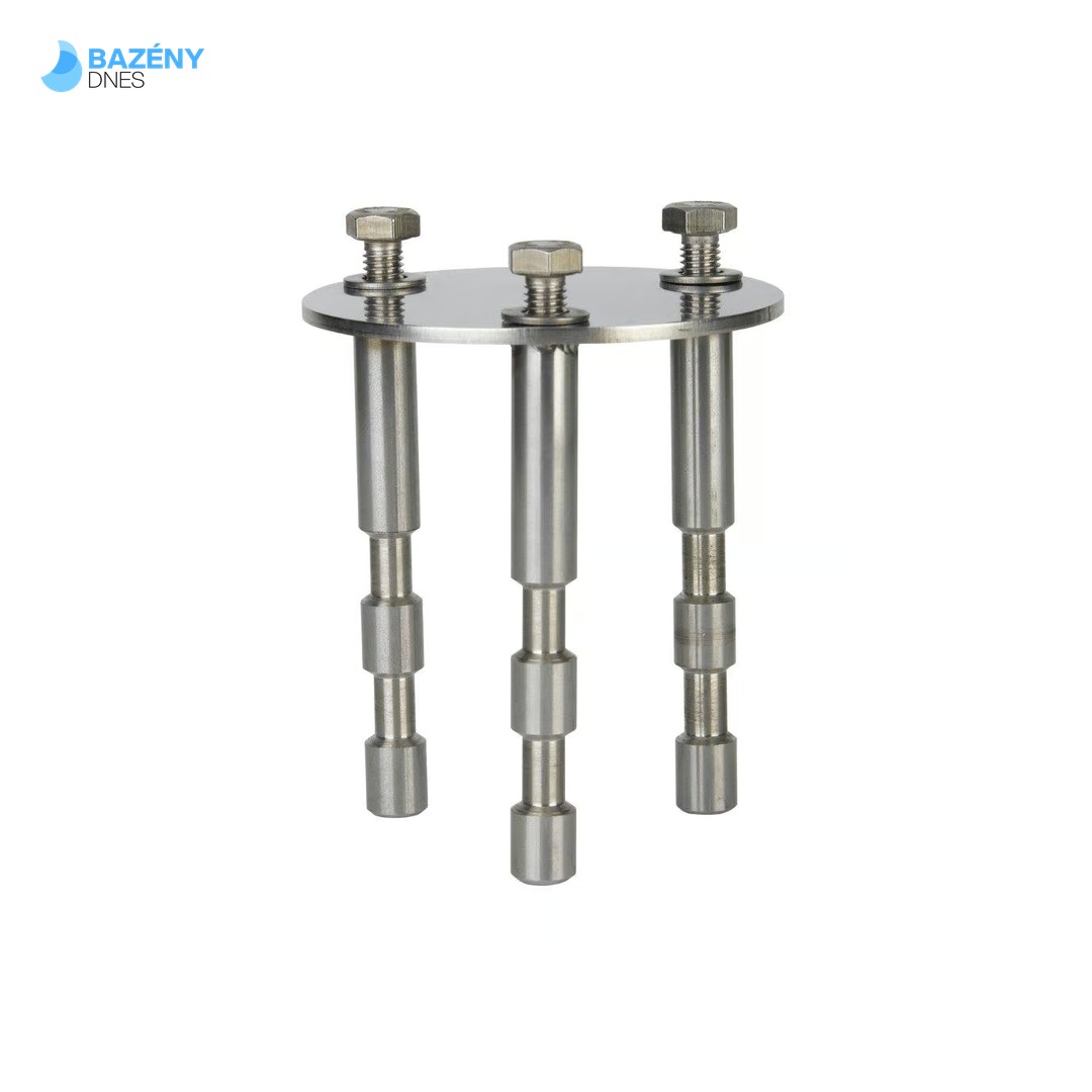 Úchyt do betonu pro kotvení žebříku, nerez – 1 ks