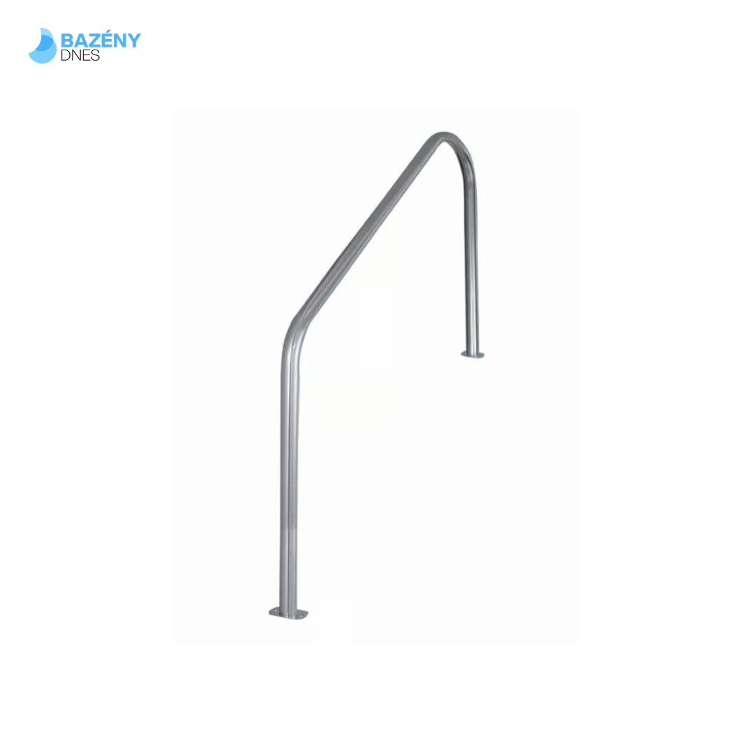 Zábradlí ke schodům, výška 660 mm, pevná příruba 2