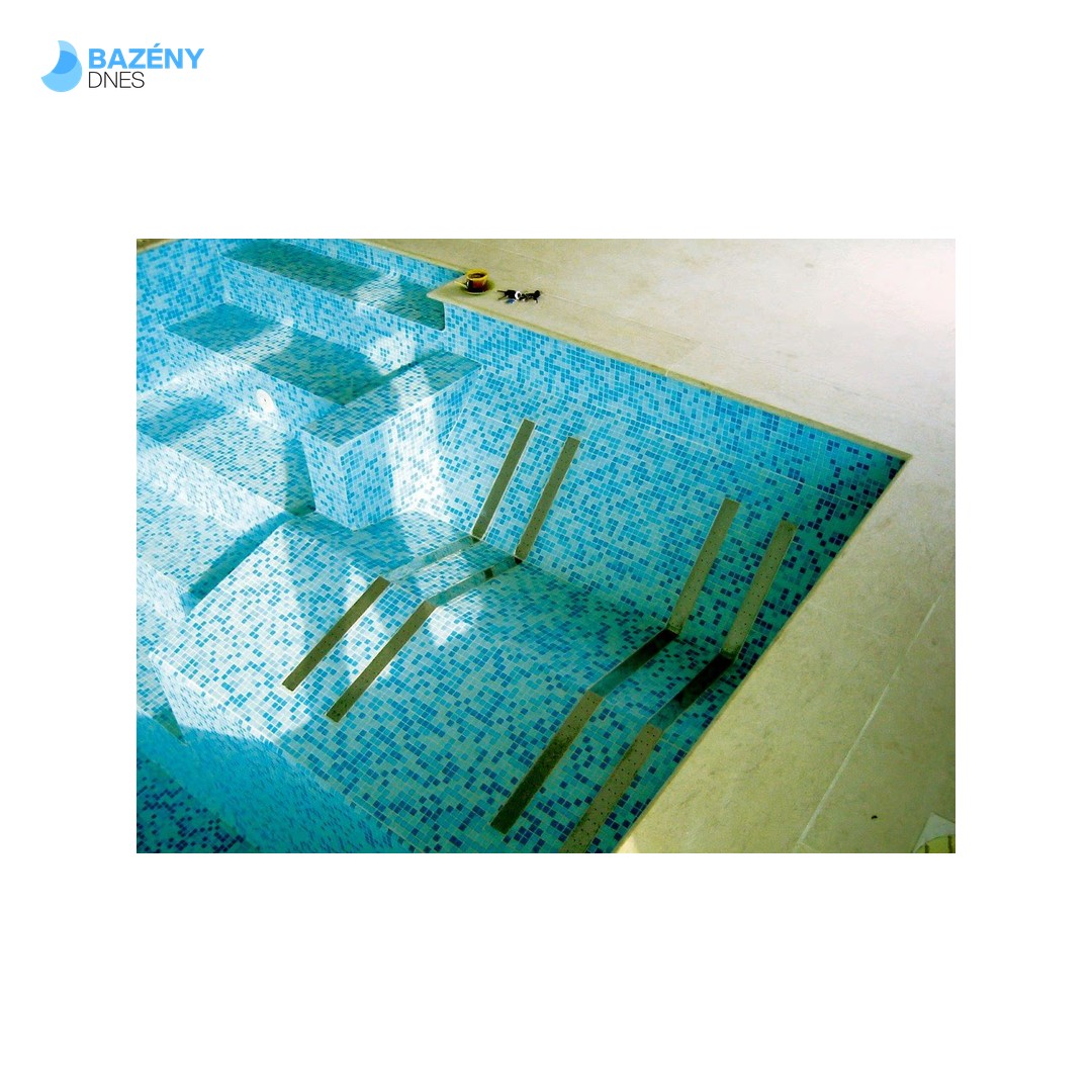 Hydromasážní lože do betonu, AISI 304