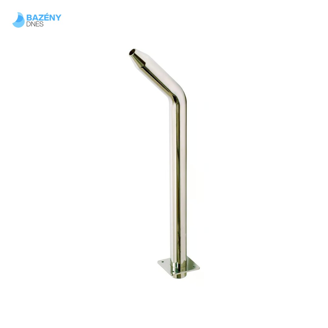 Chrlič - Píšťala vysoká, D25 mm, připojení 63 mm, AISI 316, proud nahoru