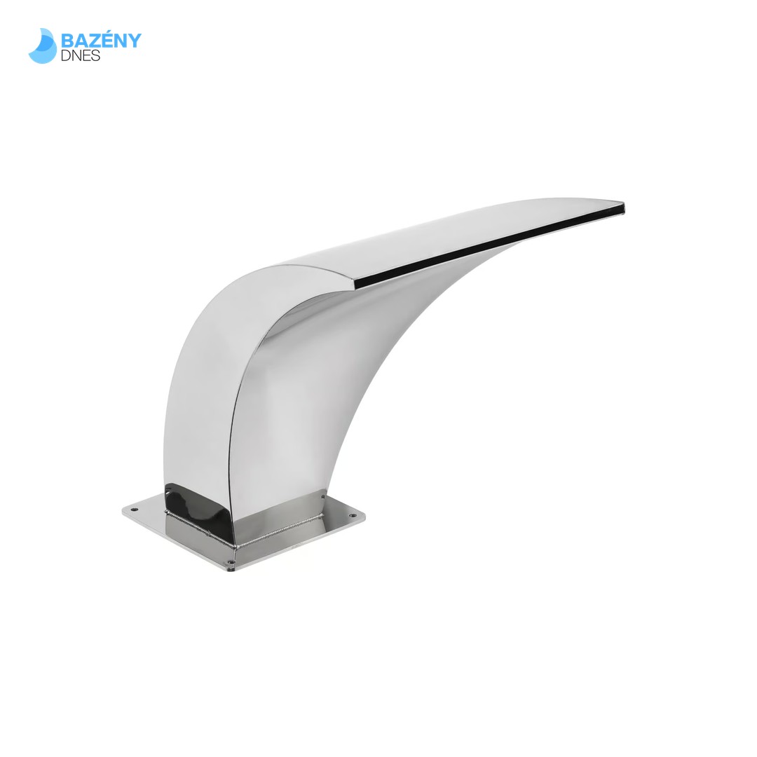 Chrlič - Vlna 380mm, připojení 75 mm, AISI 316