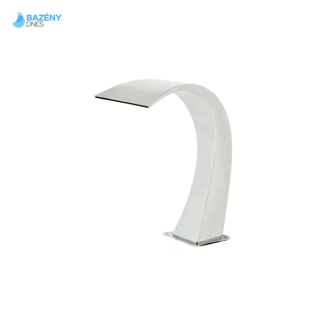 Chrlič - Kobra Š400/V670mm, připojení 75mm, zrcadlový lesk, nerez AISI 316