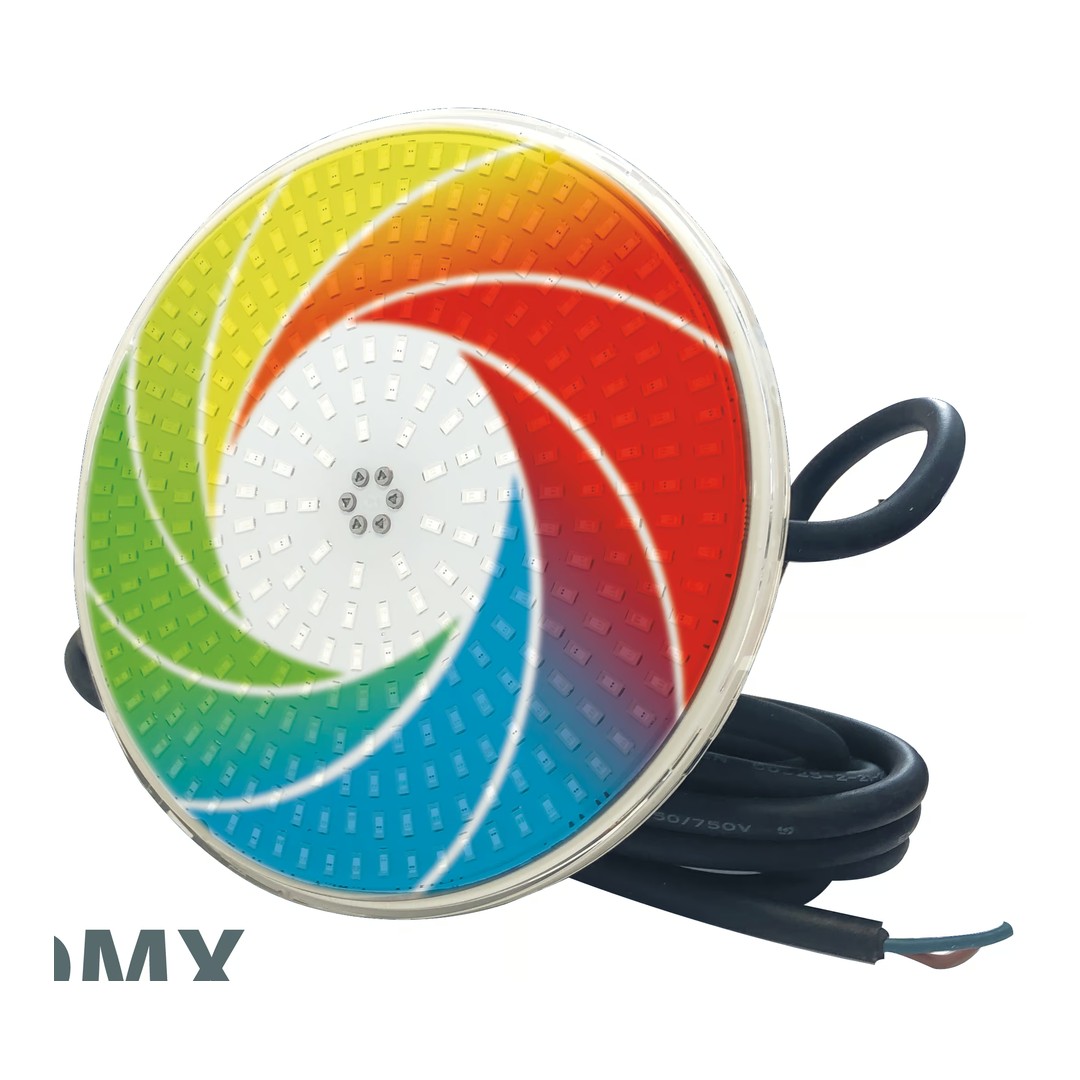 LED žárovka Flat RGB plochá 33W - DMX 3