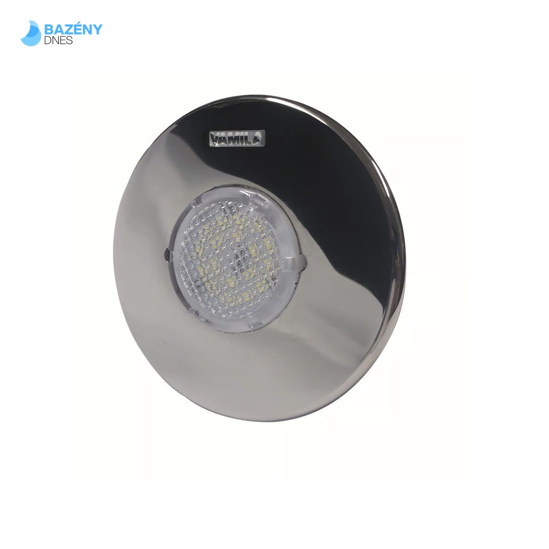 MINI Tube - - nerez prvek VAMILA, 18 LED bílá, 6 W, pro předvyrobené bazény