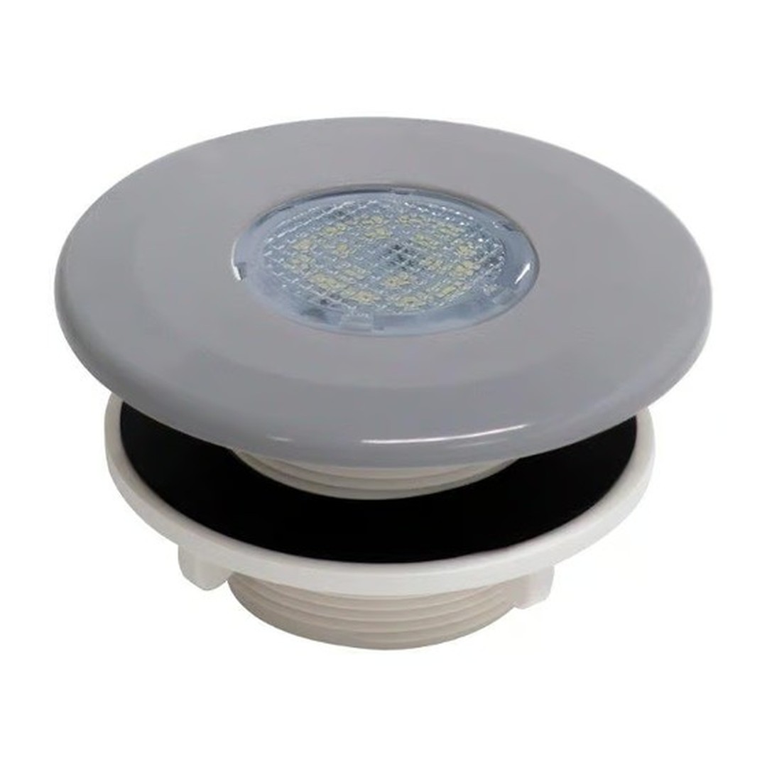 MINI Tube - - tryska VA (Světle šedá RAL7004) - 18 LED bílá, 6 W, pro předvyrobené bazény