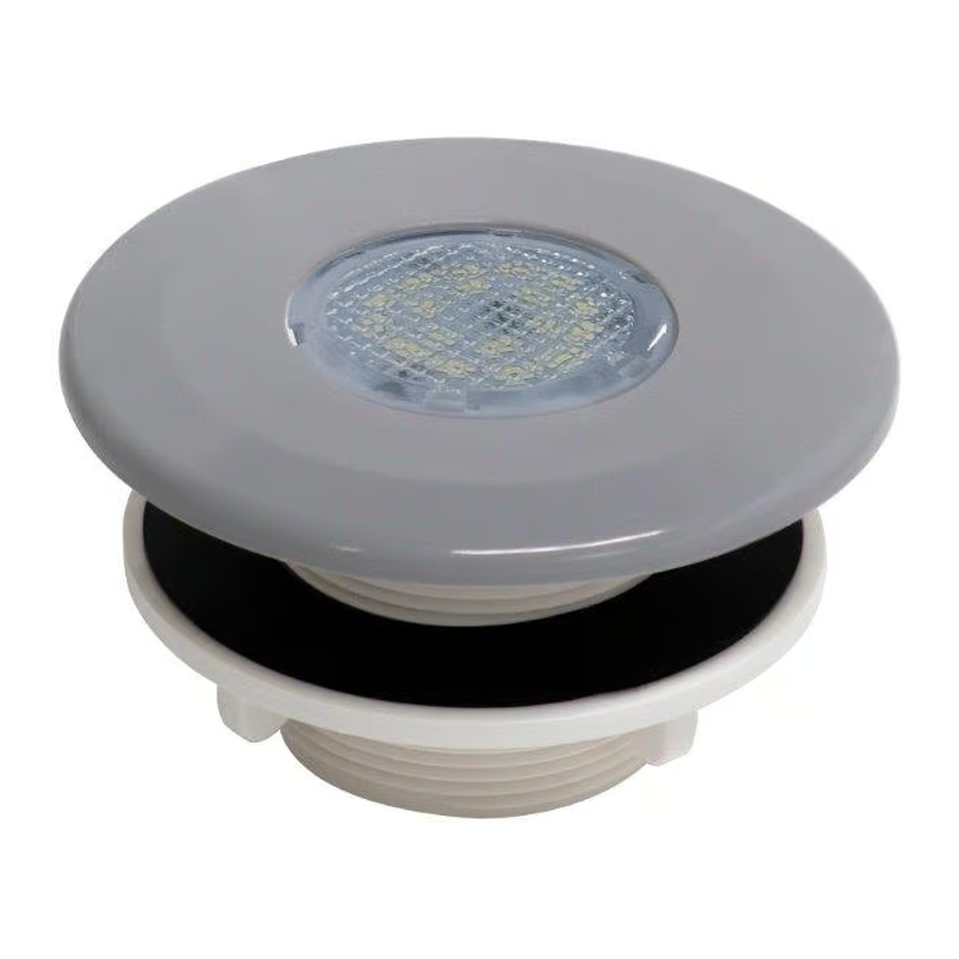 MINI Tube - - tryska VA (Světle šedá RAL7004) - 18 LED bílá, 6 W, pro předvyrobené bazény 3